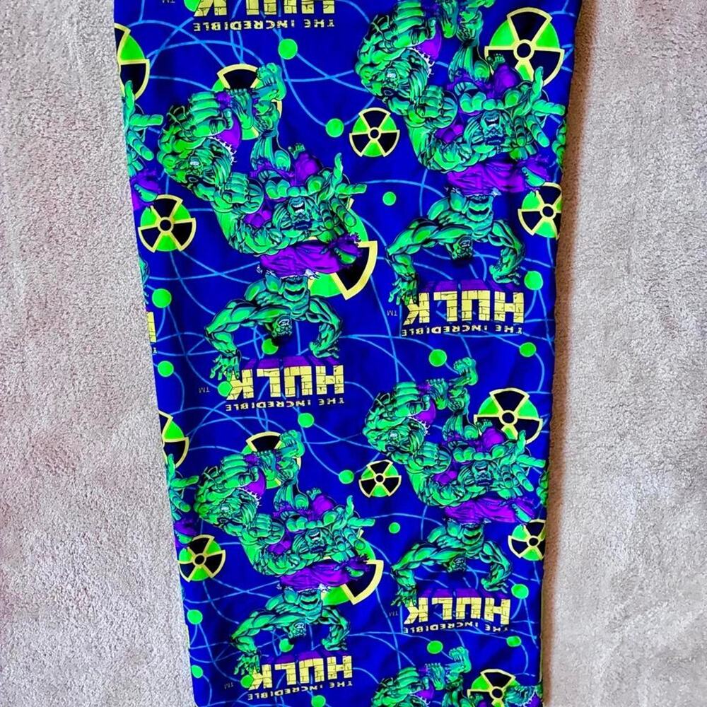 Vintage Marvel Comics The Incredible Hulk Reversible Sleeping Bag